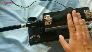 חובבנית בפעם הראשונה סקס מכונת בדיקה